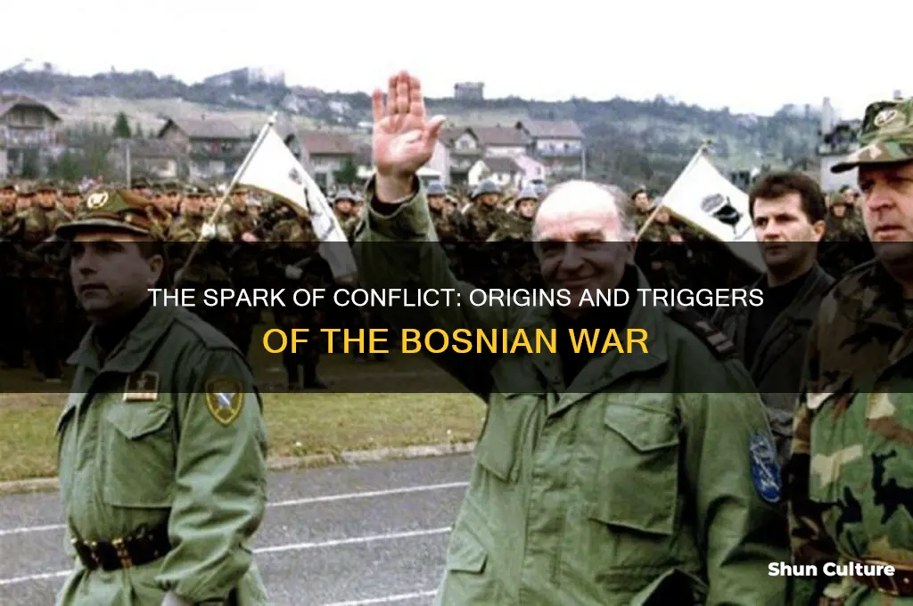 how did the bosnian war begin