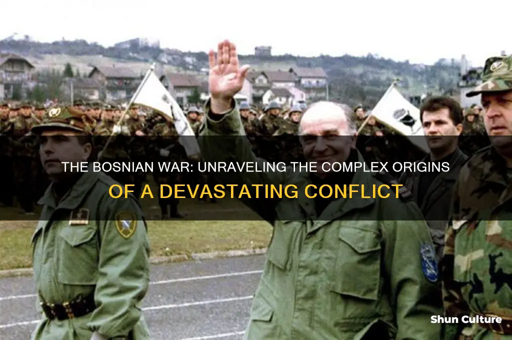 how did the bosnian war happen