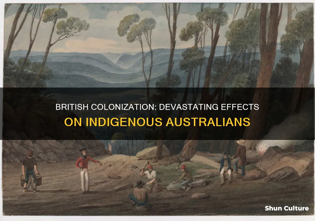 how did the british affect the indigenous peoples of australia