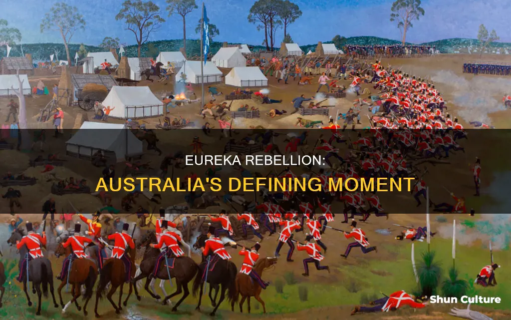 how did the eureka rebellion change australia