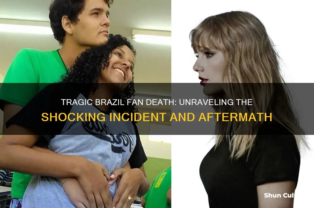 how did the fan died in brazil