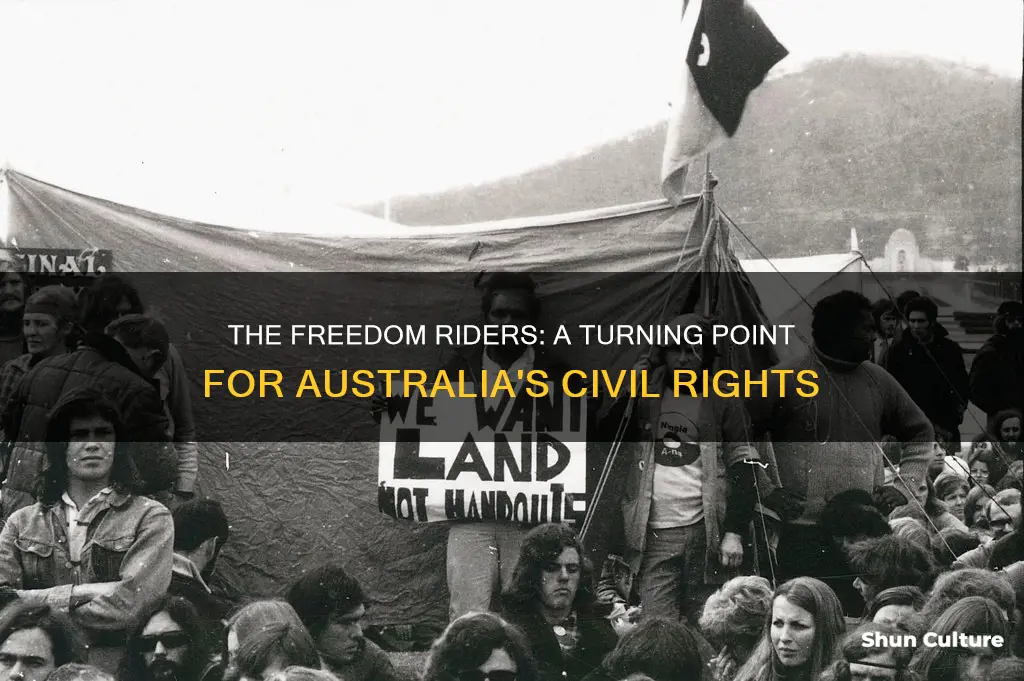 how did the freedom riders change australia