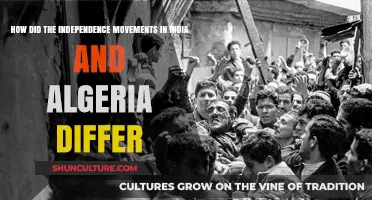 Comparing India and Algeria's Unique Paths to Independence