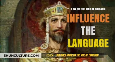 The Monarch's Mark: King Simeon I's Impact on the Bulgarian Language