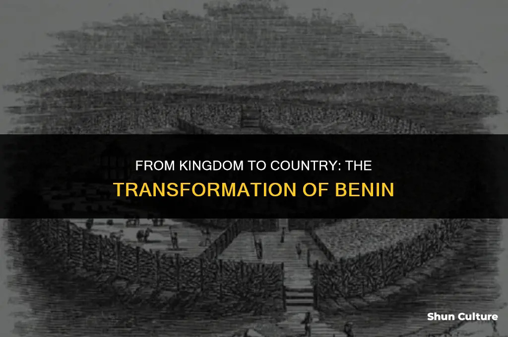 how did the kingdom of benin become benin the county