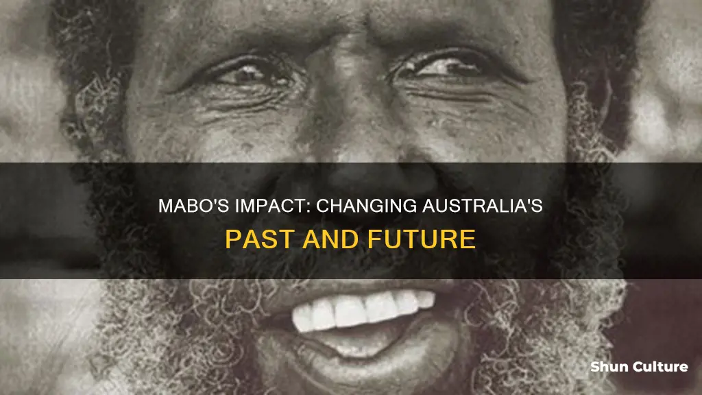 how did the mabo case change australia