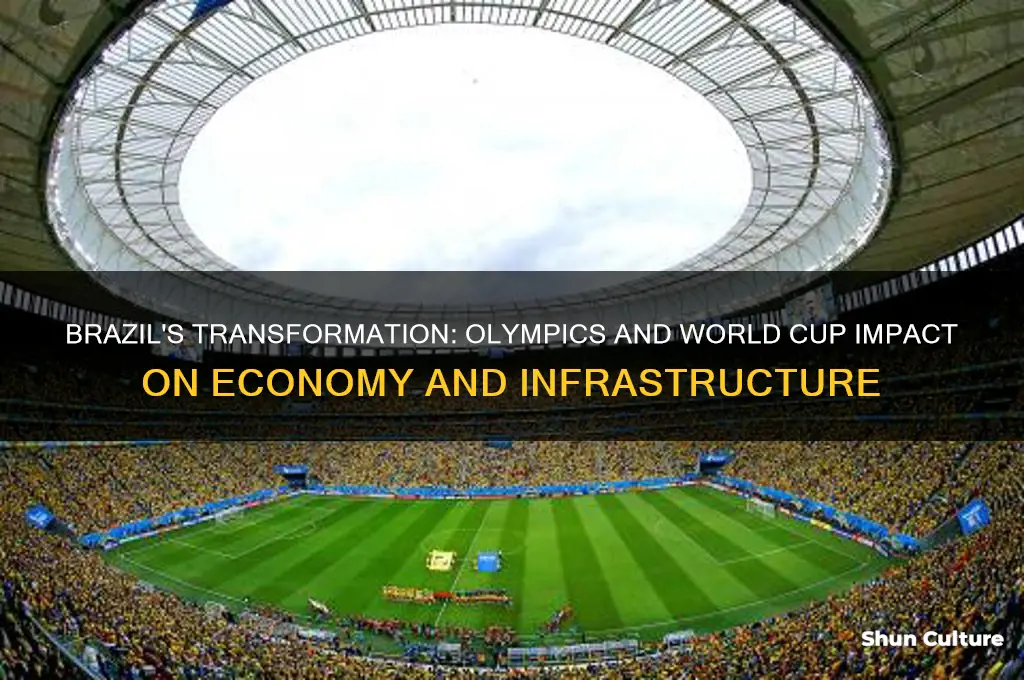 how did the olympics and world cup help brazil