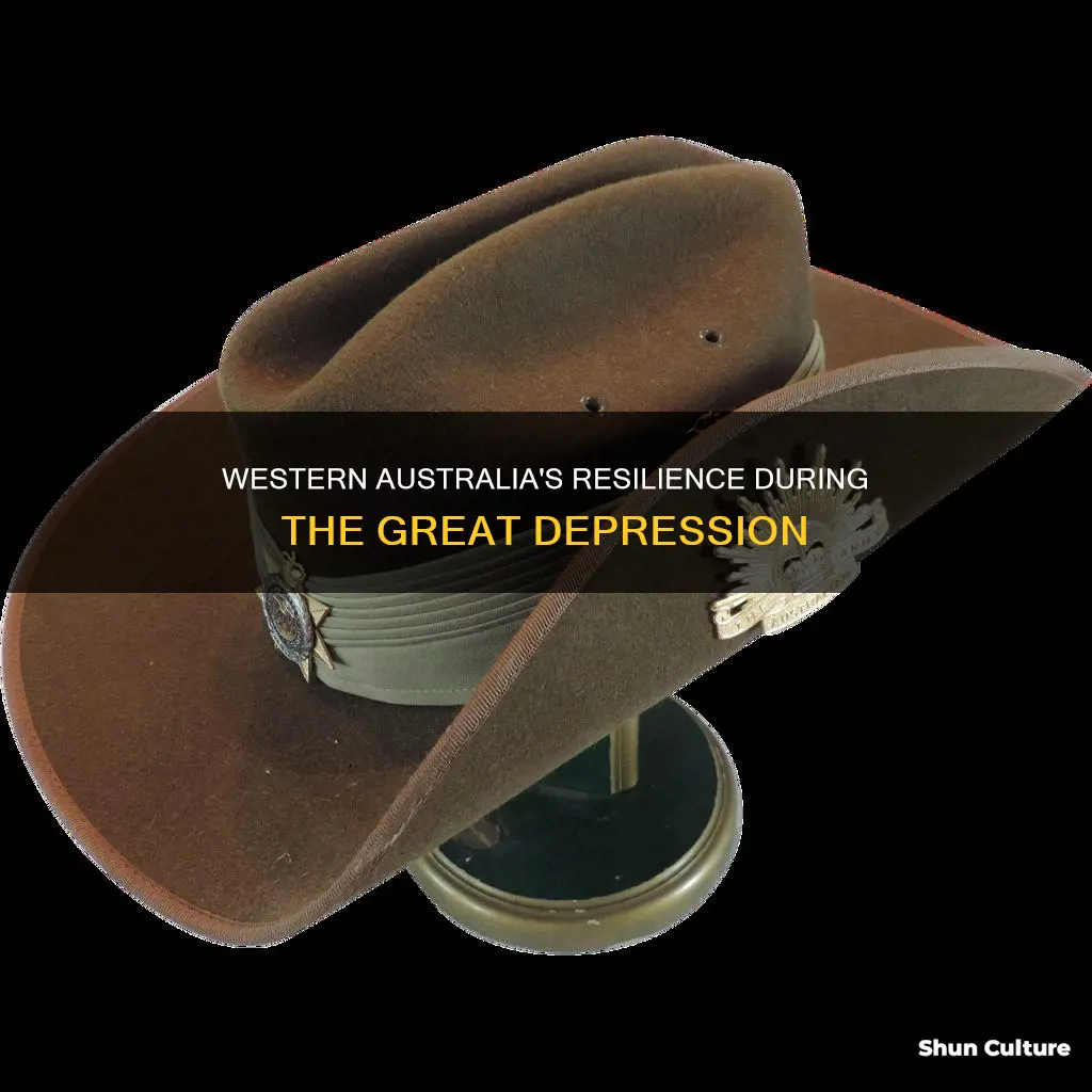 how did western australia deal with the great depression