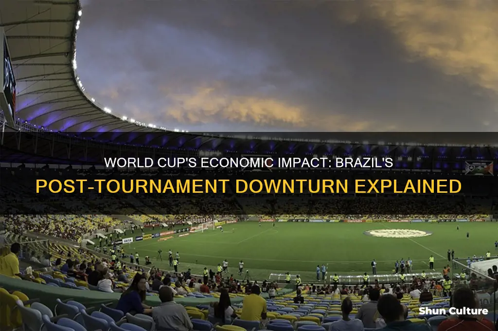 how did world cup cause economic downturn in brazil
