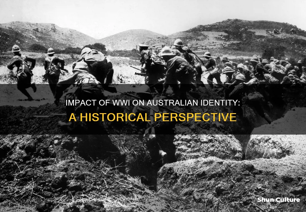 how did ww1 change australian identity
