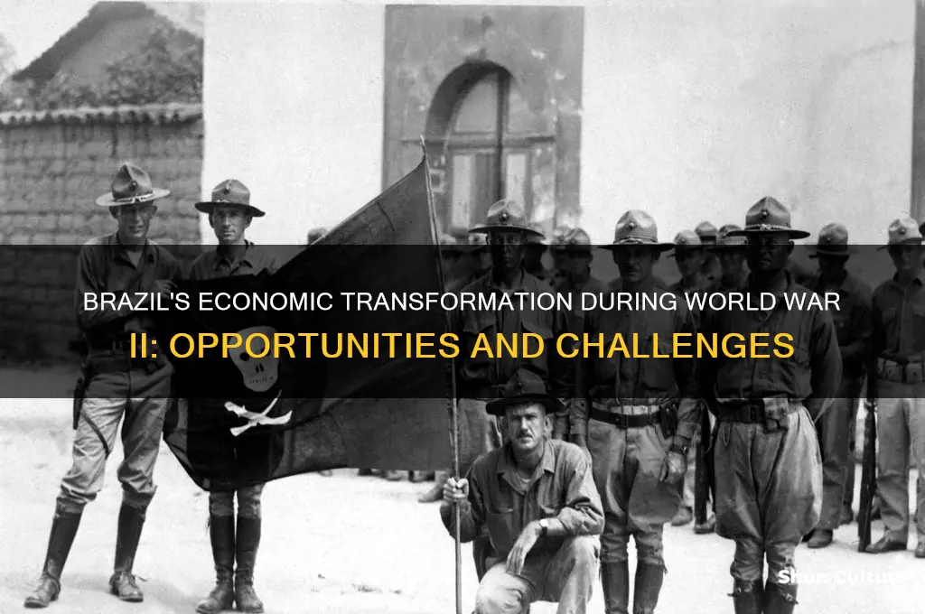 how did ww2 affect brazil economy