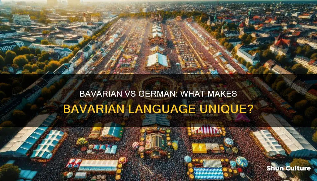 how different is bavarian from german