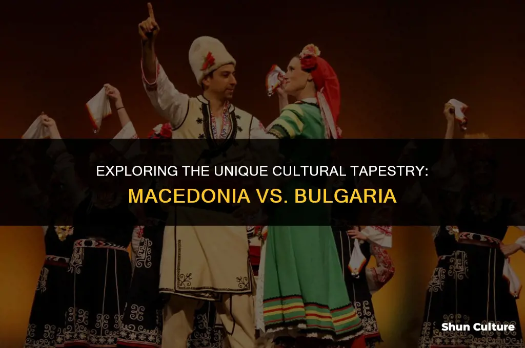 how different is macedonia from bulgaria
