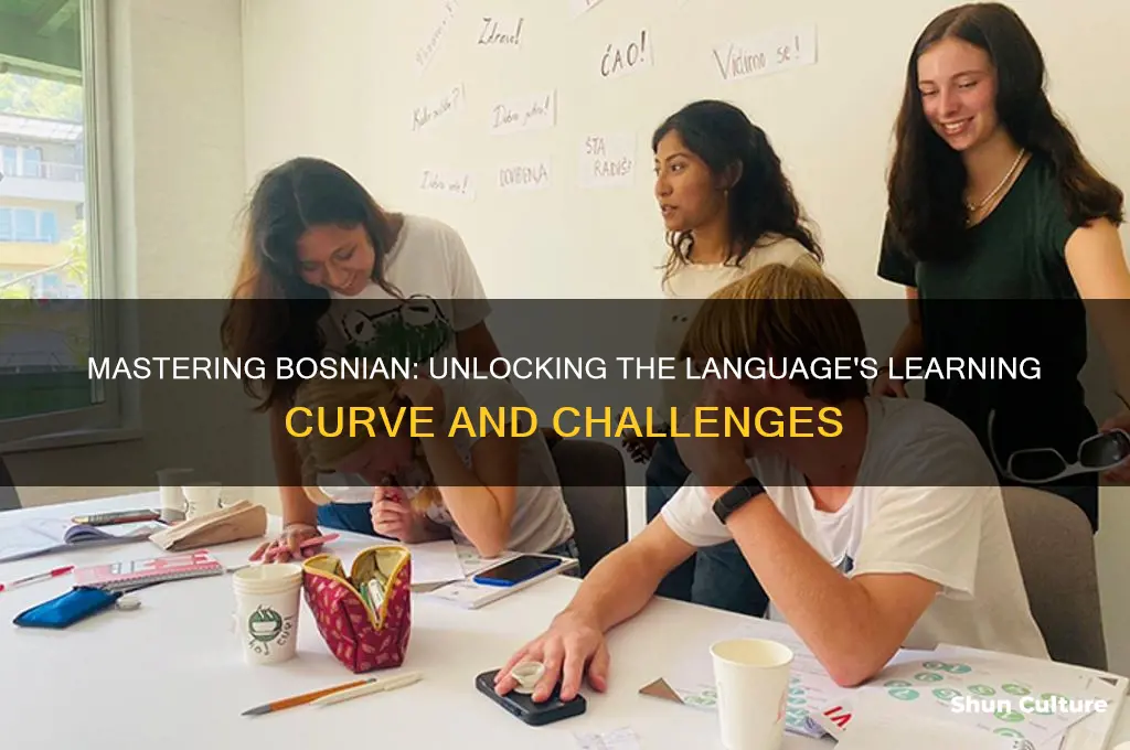 how difficult is bosnian to learn