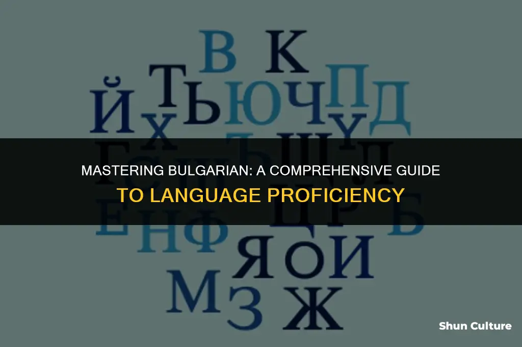 how difficult is it to learn bulgarian