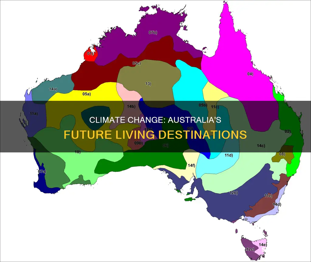 how do australia locations a climate impact where people live