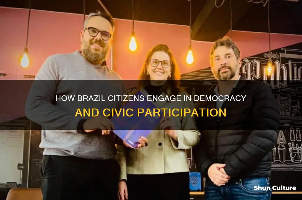 how do brazil citizens participate