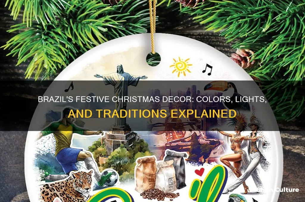 how do brazil decorate for christmas