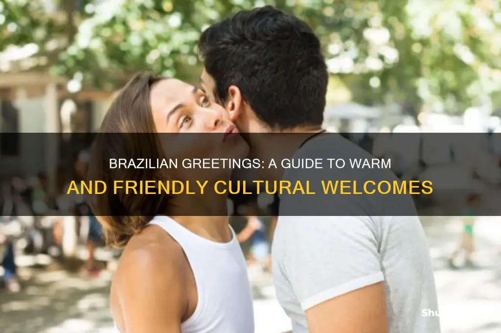 how do brazil greet each other