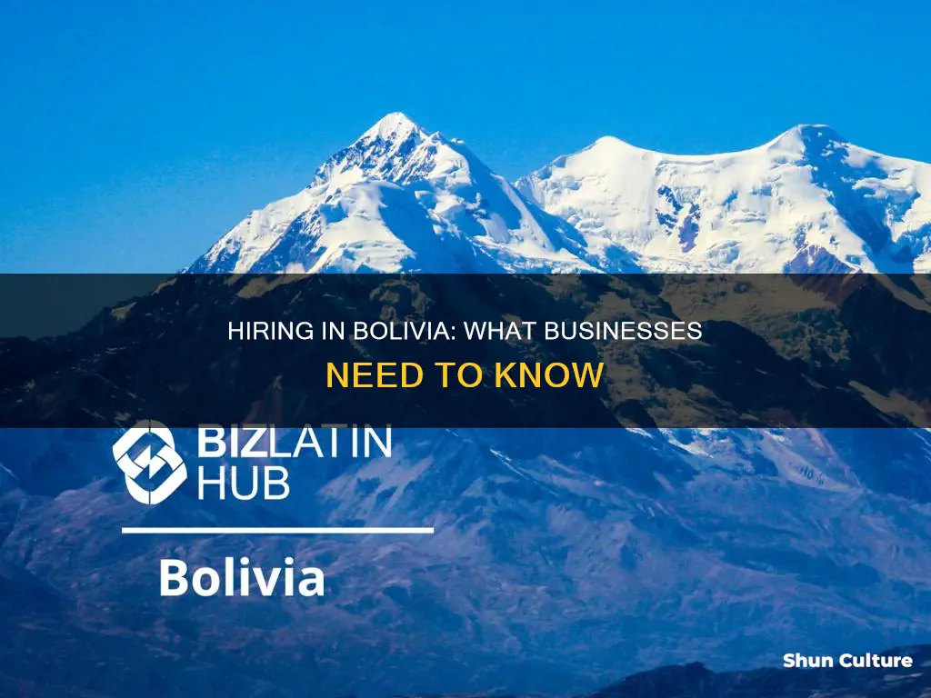 how do business in bolivia hire people