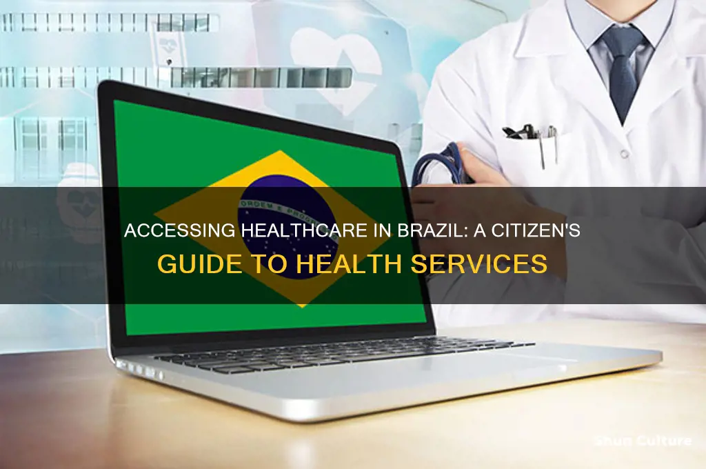 how do citizens get health services in brazil