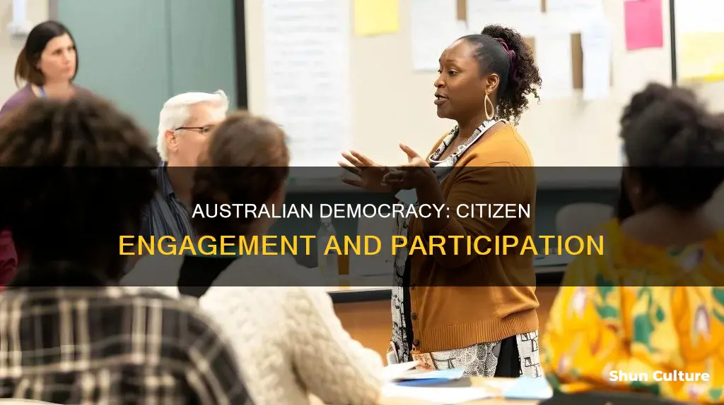 how do citizens participate in government in australia