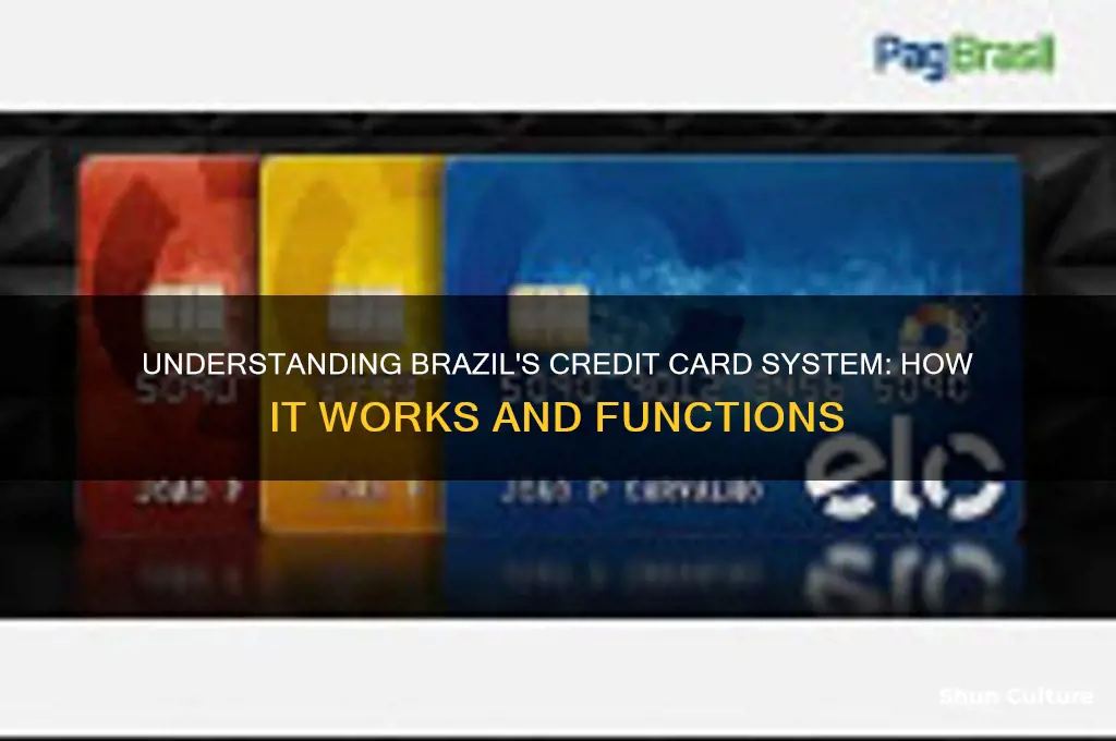 how do credit cards work in brazil