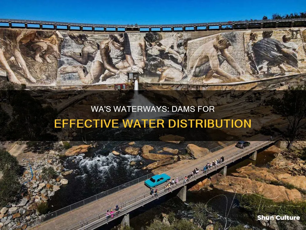 how do dams help move water around western australia