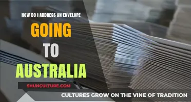 Mastering Envelope Addressing: A Guide to Sending Mail to Australia