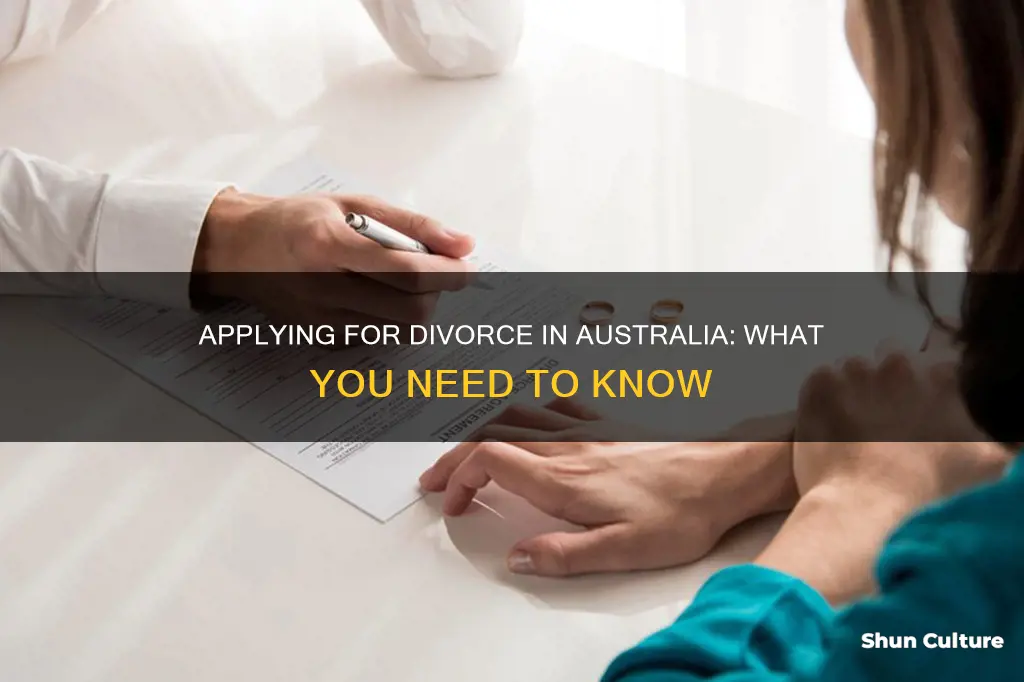 how do I apply for a divorce in australia