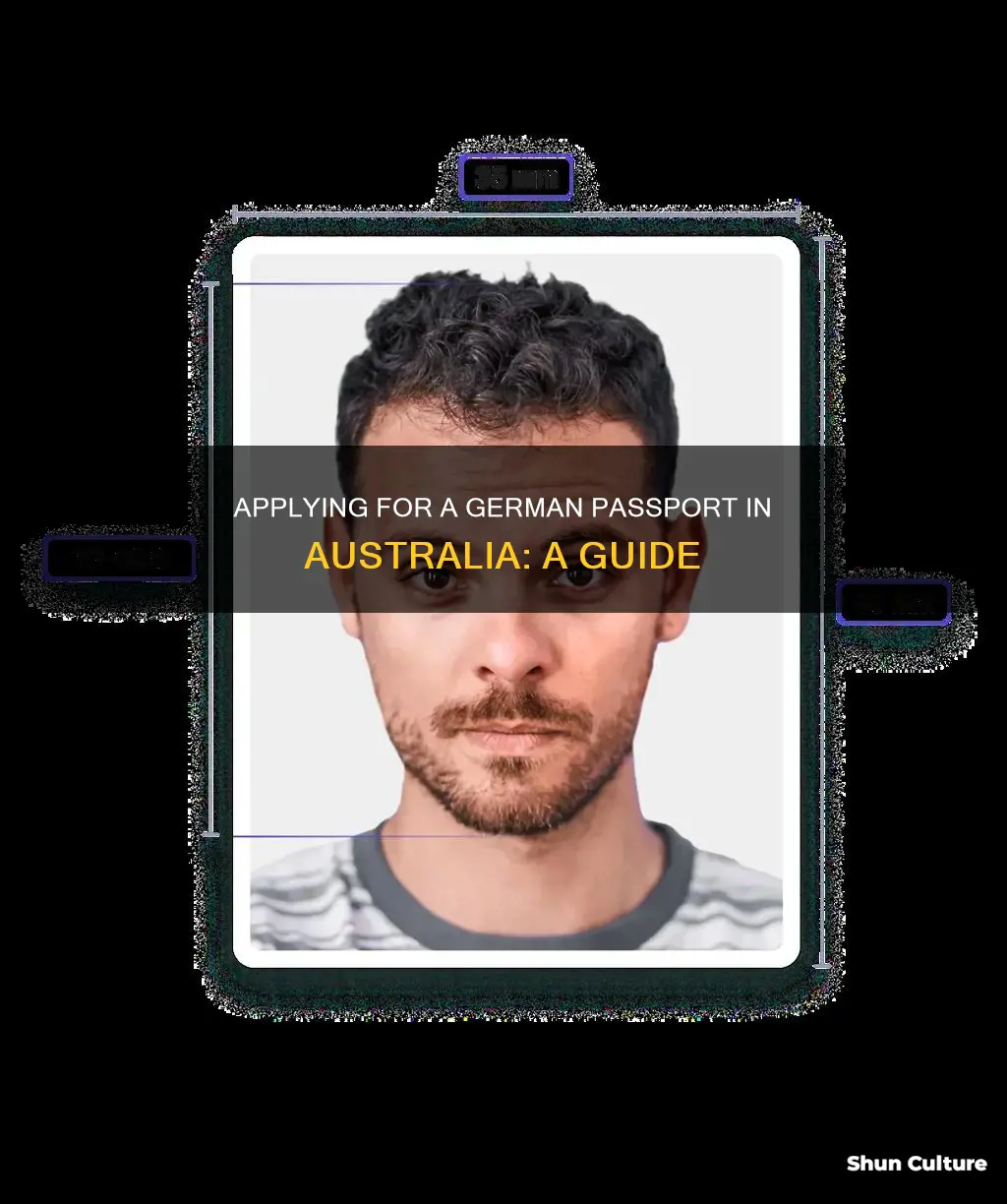how do I apply for a german passport in australia