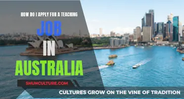 Teaching in Australia: Application Process and Requirements