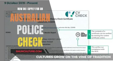 Australian Police Check: Application Process Simplified