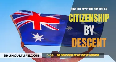 Applying for Australian Citizenship: Descent Route Explained