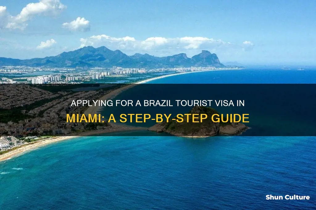how do I apply for brazil tourist visa in miami