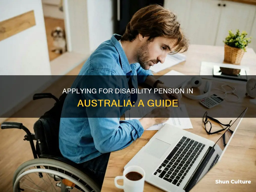 how do I apply for disability pension in australia