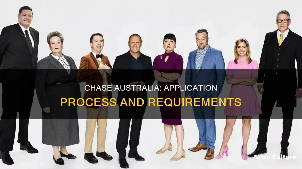 how do I apply for the chase australia