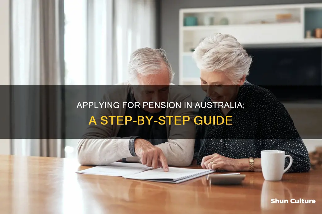 how do I apply for the pension in australia