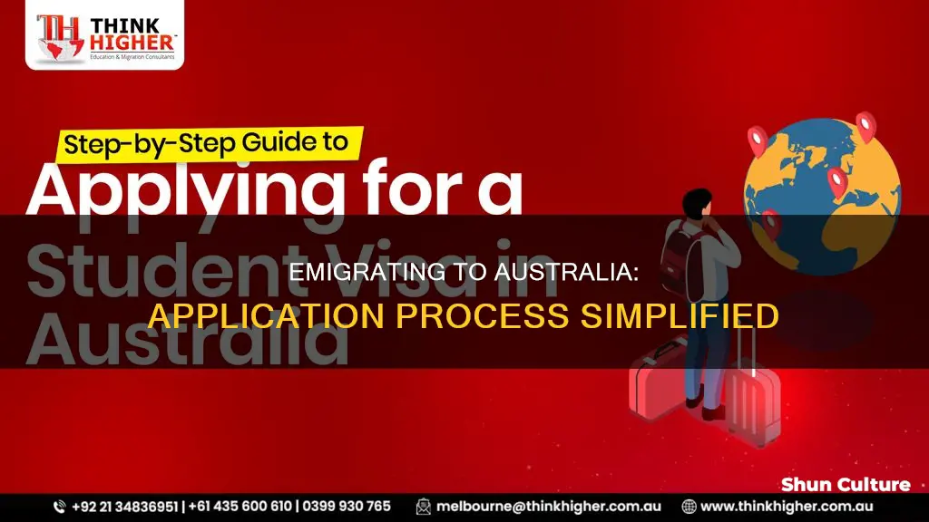 how do I apply to emigrate to australia