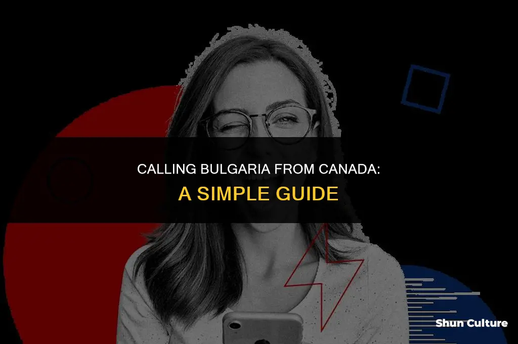 how do I call bulgaria from canada