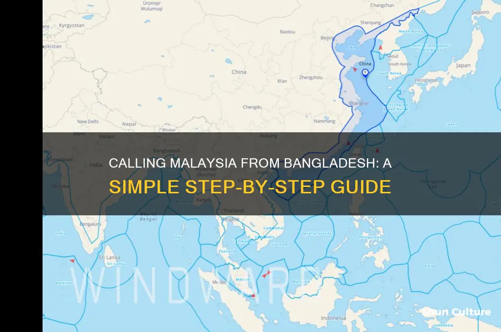 how do I call malaysia from bangladesh