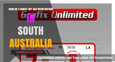 Canceling Your Car Registration in South Australia: A Guide