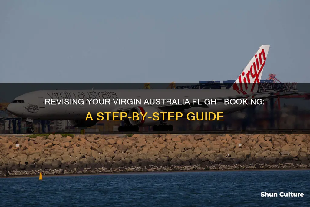 how do I change my flight on virgin australia