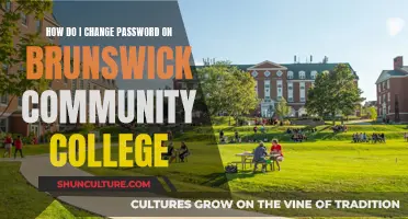 Brunswick Community College: Changing Passwords