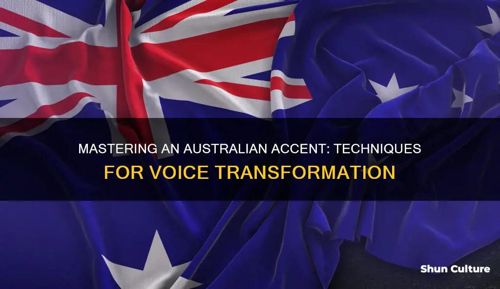 how do I change your voice to australian