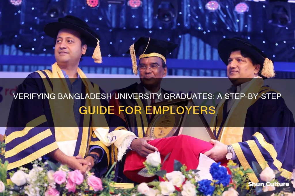 how do I check universities graduate of bangladesh