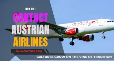 Austrian Airlines: Contacting the Airline Directly