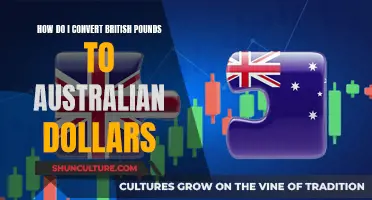 Converting Currency: Pounds to Australian Dollars
