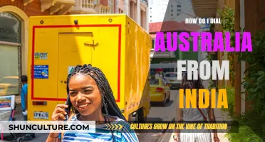 Making International Calls: India to Australia