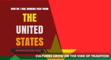 Dialing Burkina Faso from the US: A Simple Guide
